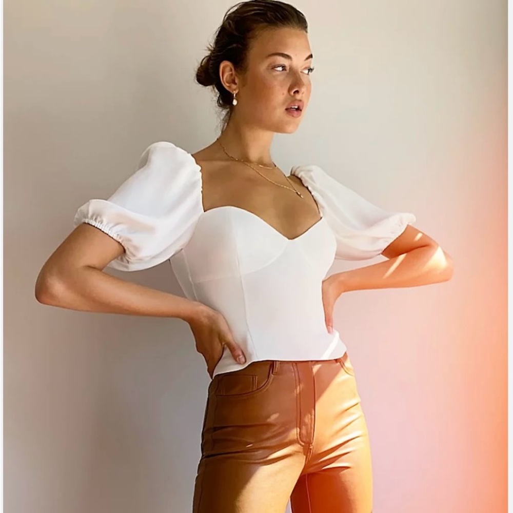 Wilfred Novella blouse in light birch